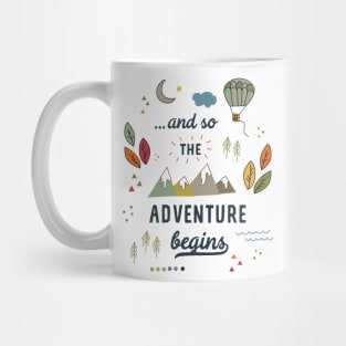 And so the adventure begins Mug